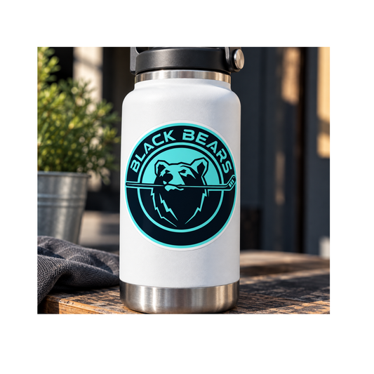 Black Bears 3" Laminated Sticker
