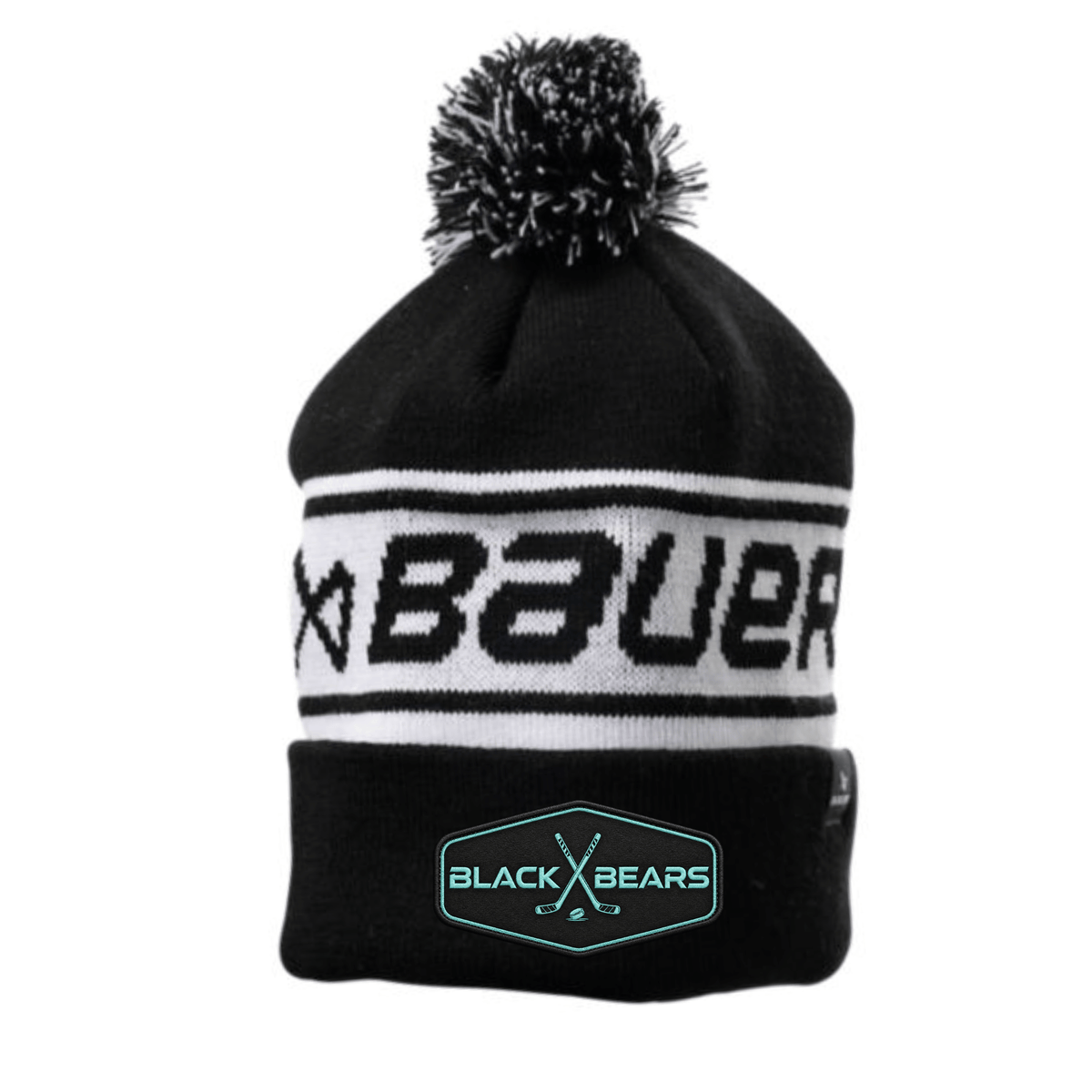 BAUER S24 TEAM RIBBED POM SR-BLACK