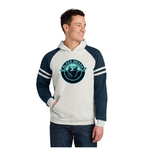 Jerzees® Unisex NuBlend® Varsity Colorblock Hooded Sweatshirt