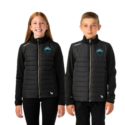 BAUER S26 TEAM HYBRID JACKET YTH-BLACK