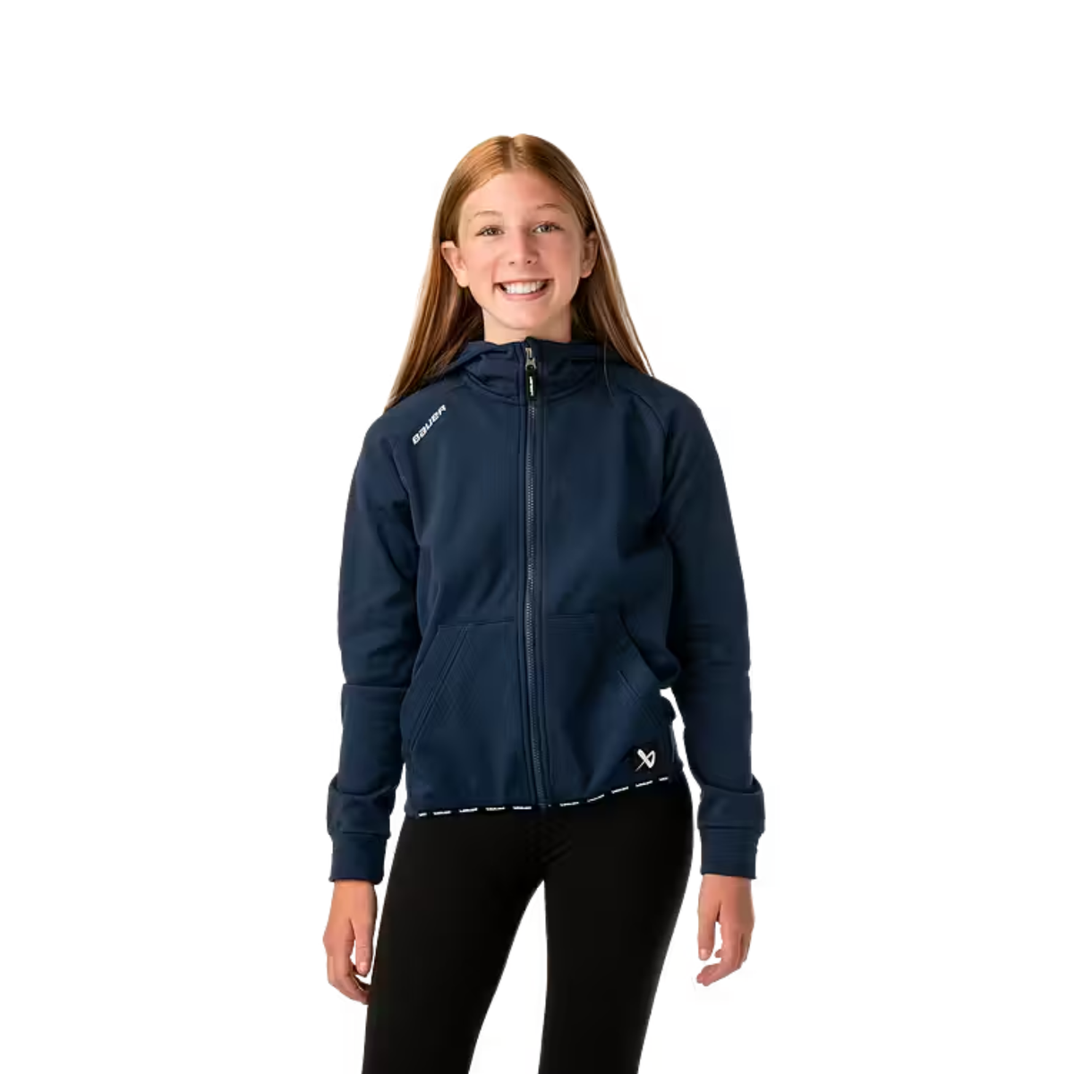 Bauer S26 Team Fleece Full-Zip Hoodie - Youth