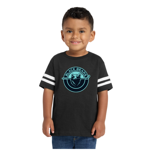Rabbit Skins™ Toddler Football Fine Jersey Tee