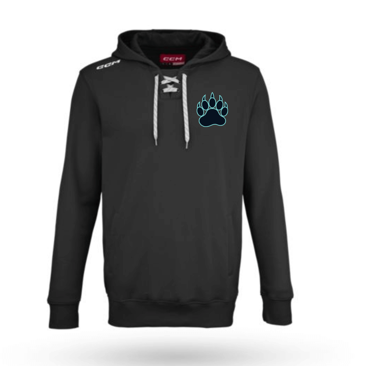 CCM S24 Team Fleece Lace Hoody – Youth
