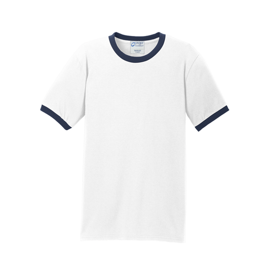 Port & Co® Core Cotton Ringer Tee