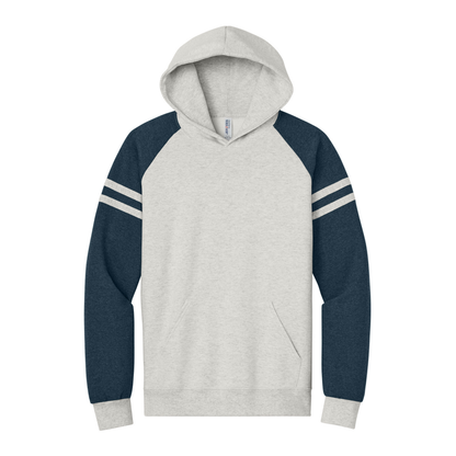 Jerzees® Unisex NuBlend® Varsity Colorblock Hooded Sweatshirt