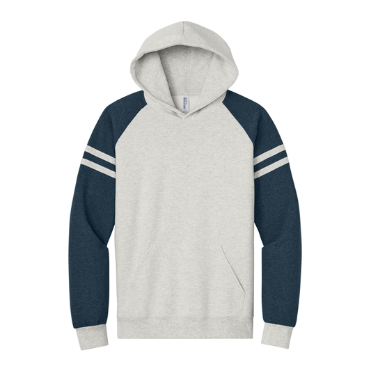 Jerzees® Unisex NuBlend® Varsity Colorblock Hooded Sweatshirt