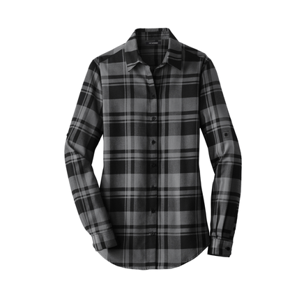 Port Authority® Women's Plaid Flannel Tunic